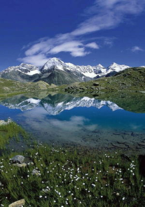 Reflections of the mountain